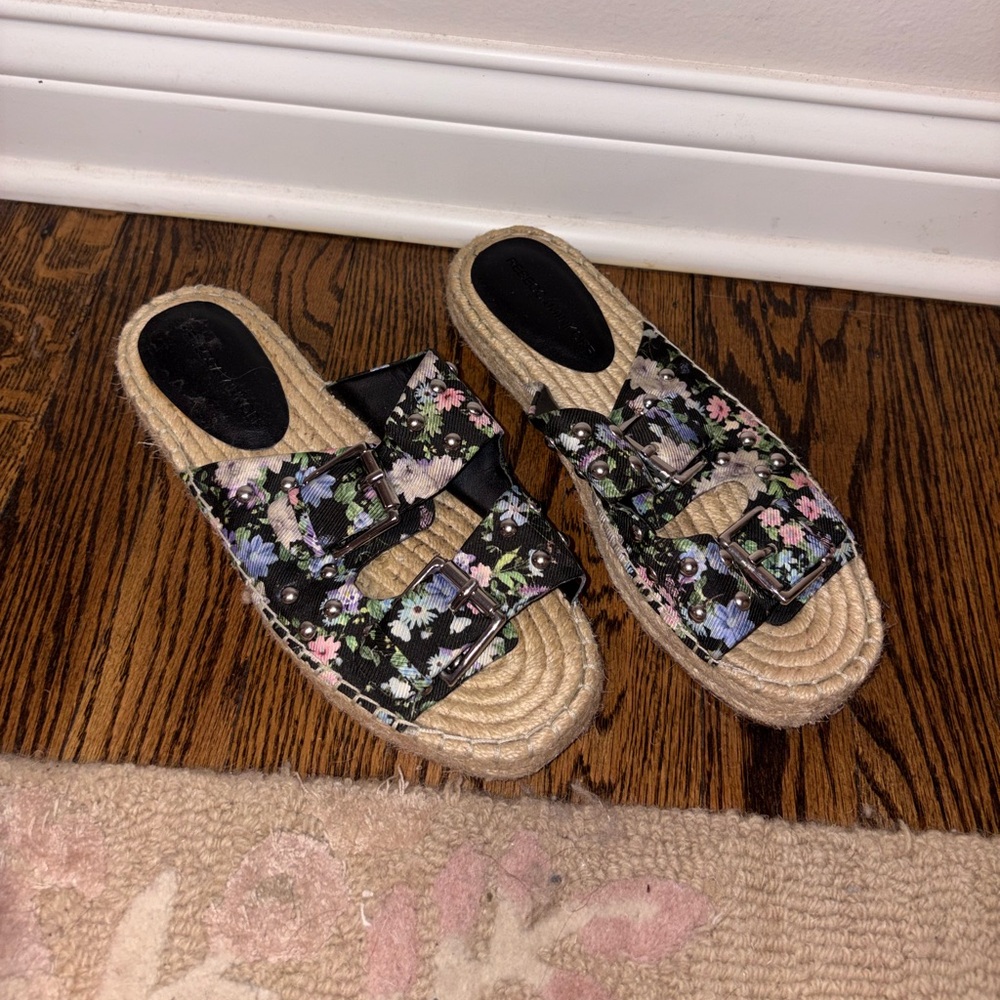 Rebecca Minkoff Jodi Platform Espadrille Sandals 7